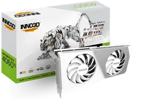 INNO3D GeForce RTX 4060 Ti 8GB TWIN X2 OC WHITE